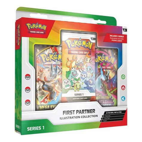 2026 Pokemon First Partner Illustration Collection Series 1