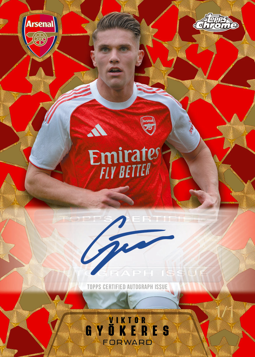 Topps Chrome® Arsenal 2025/26