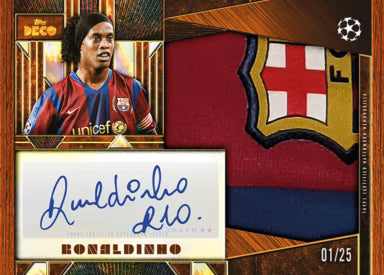 2025-26 TOPPS Deco UEFA Club Competitions Soccer Cards