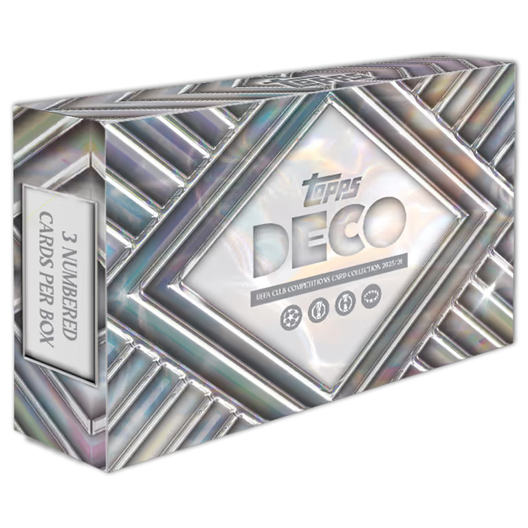 2025-26 TOPPS Deco UEFA Club Competitions Soccer Cards