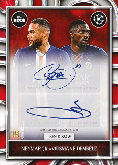 2025-26 TOPPS Deco UEFA Club Competitions Soccer Cards