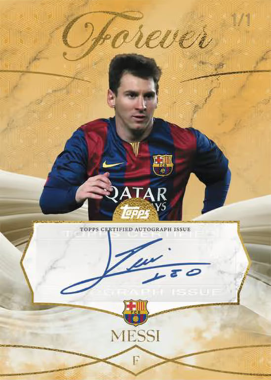 2025-26 TOPPS Forever FC Barcelona Soccer Cards Box
