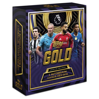 2025-26 TOPPS Gold Premier League Soccer Cards