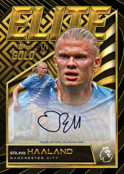 2025-26 TOPPS Gold Premier League Soccer Cards