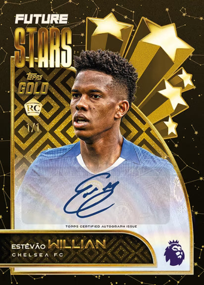 2025-26 TOPPS Gold Premier League Soccer Cards