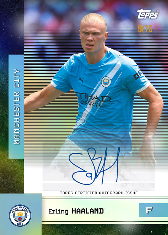 2025-26 TOPPS Manchester City Official Team Set