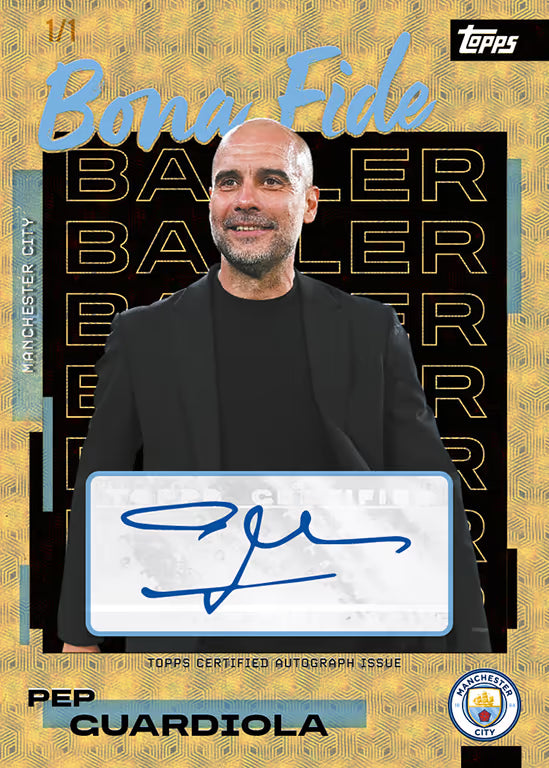 2025-26 TOPPS Manchester City Official Team Set