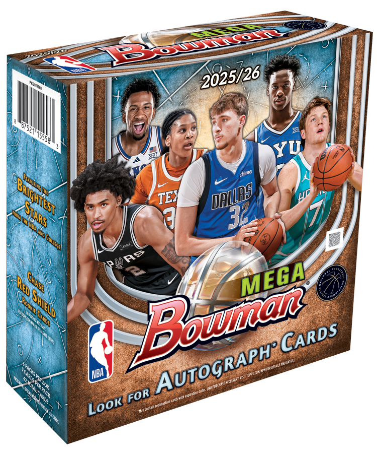 2025-26 Topps Bowman Basketball - Mega Box