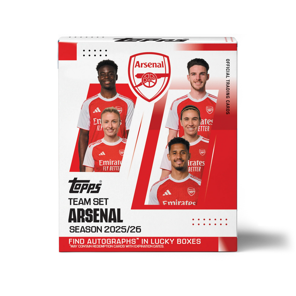 2025-26 Topps Arsenal Team Set