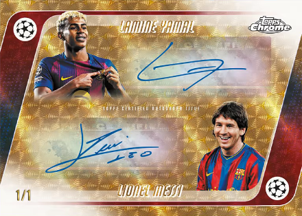 Topps Chrome® UEFA Club Competitions 2025-26 - Jumbo Box