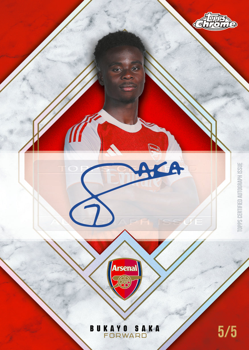 Topps Chrome® Arsenal 2025/26