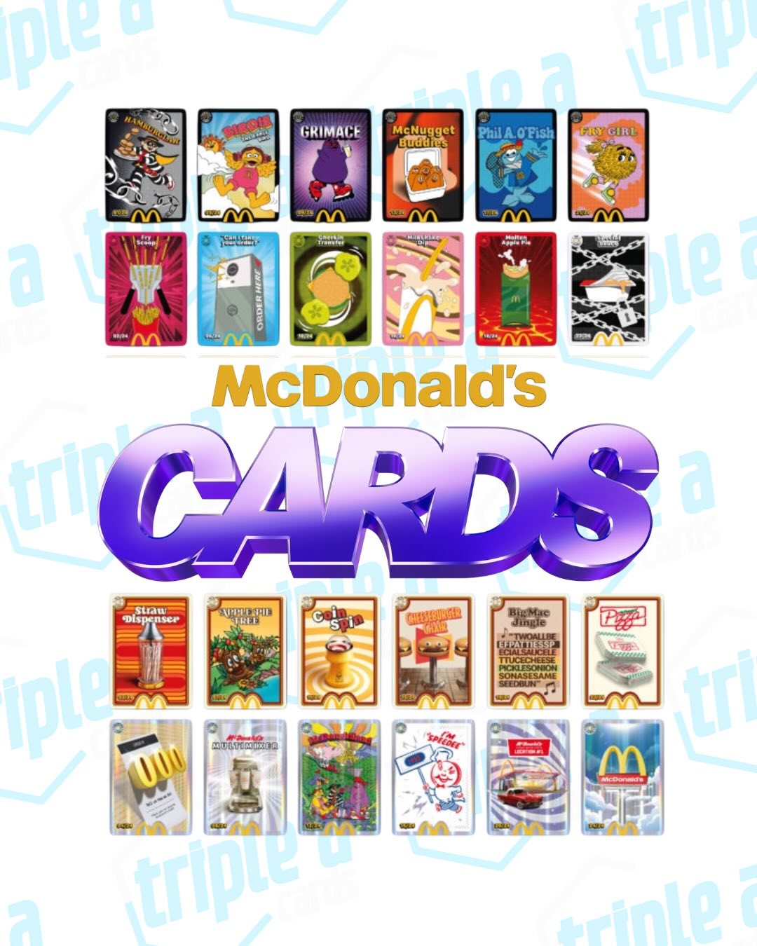 McDonald’s Iconic CARDS UK exclusive