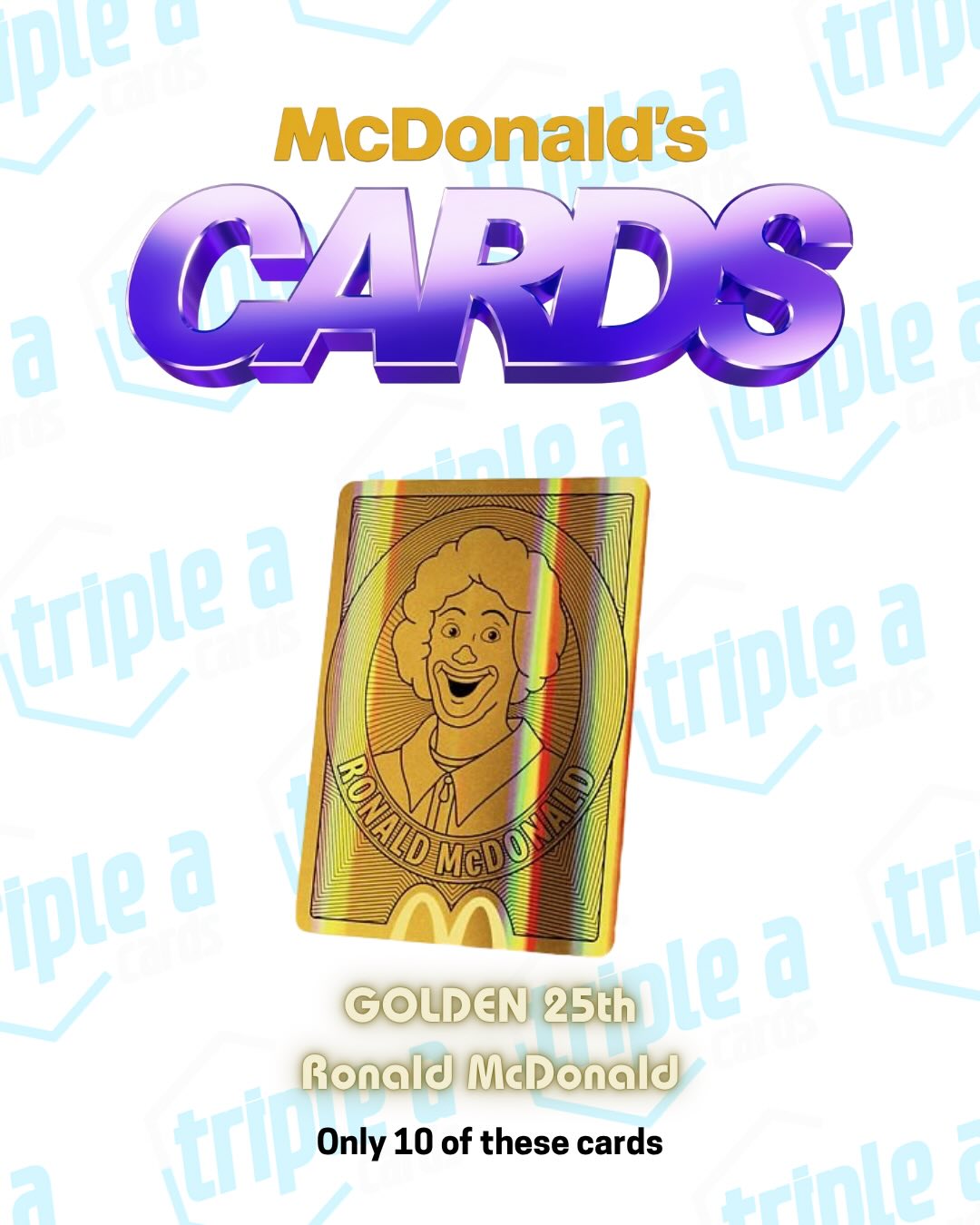 McDonald’s Iconic CARDS UK exclusive