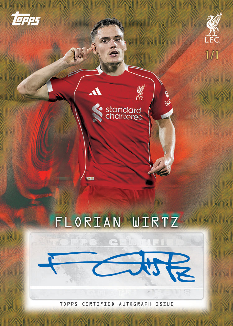 2025/26 Topps Liverpool focus
