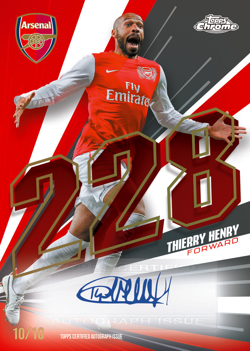 Topps Chrome® Arsenal 2025/26