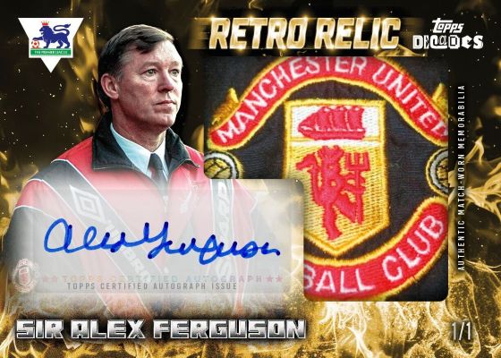 2025 Topps Decades Premier League Soccer – ’90s Edition