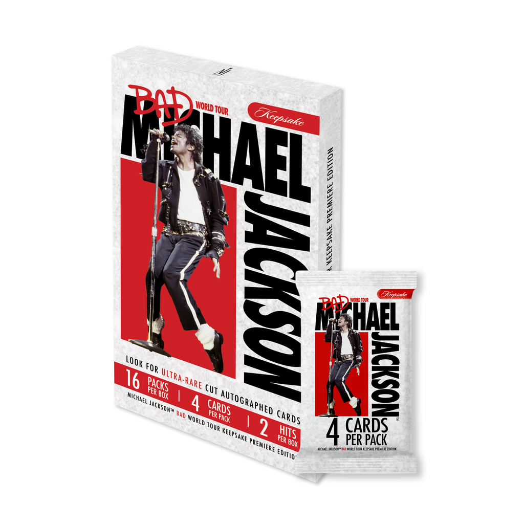 Michael Jackson Bad World Tour Keepsake Premiere Collection - Hobby Box
