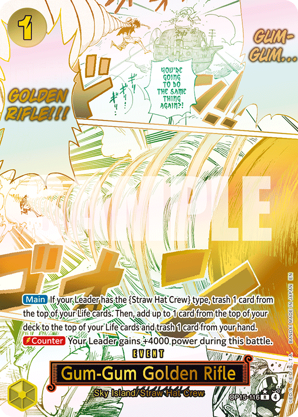 One Piece Card Game [OP15-EB04] -ADVENTURE ON KAMI’S ISLAND Booster Box