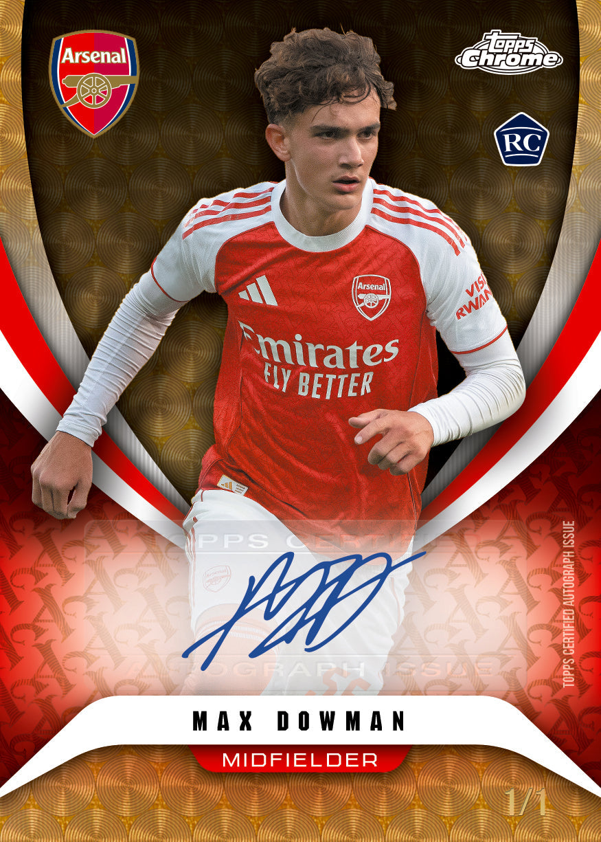 Topps Chrome® Arsenal 2025/26