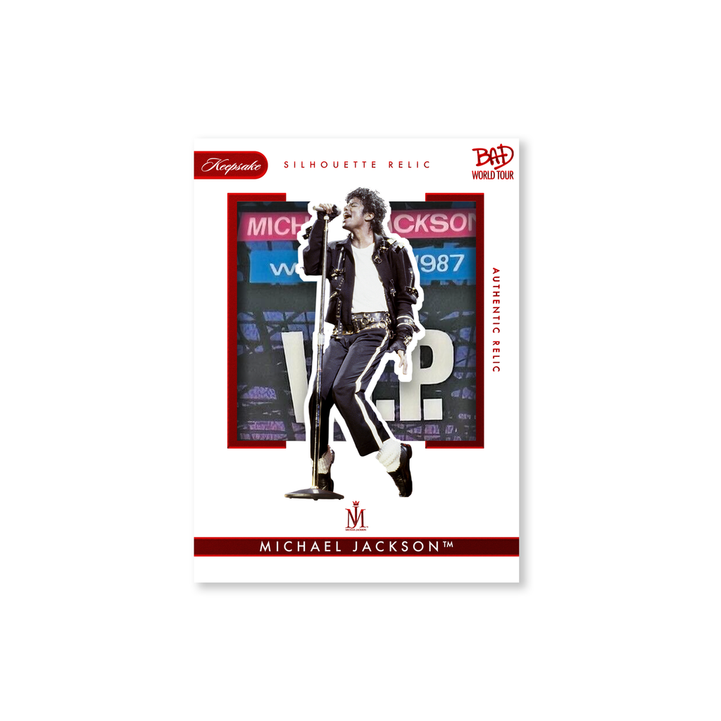 Michael Jackson Bad World Tour Keepsake Premiere Collection - Hobby Box