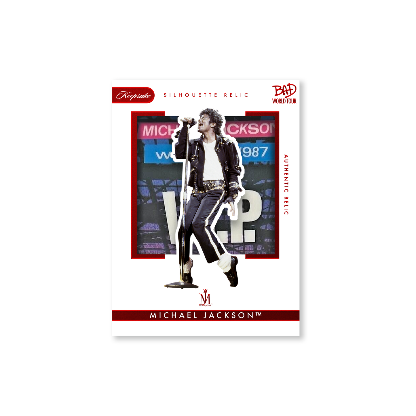 Michael Jackson Bad World Tour Keepsake Premiere Collection - Hobby Box