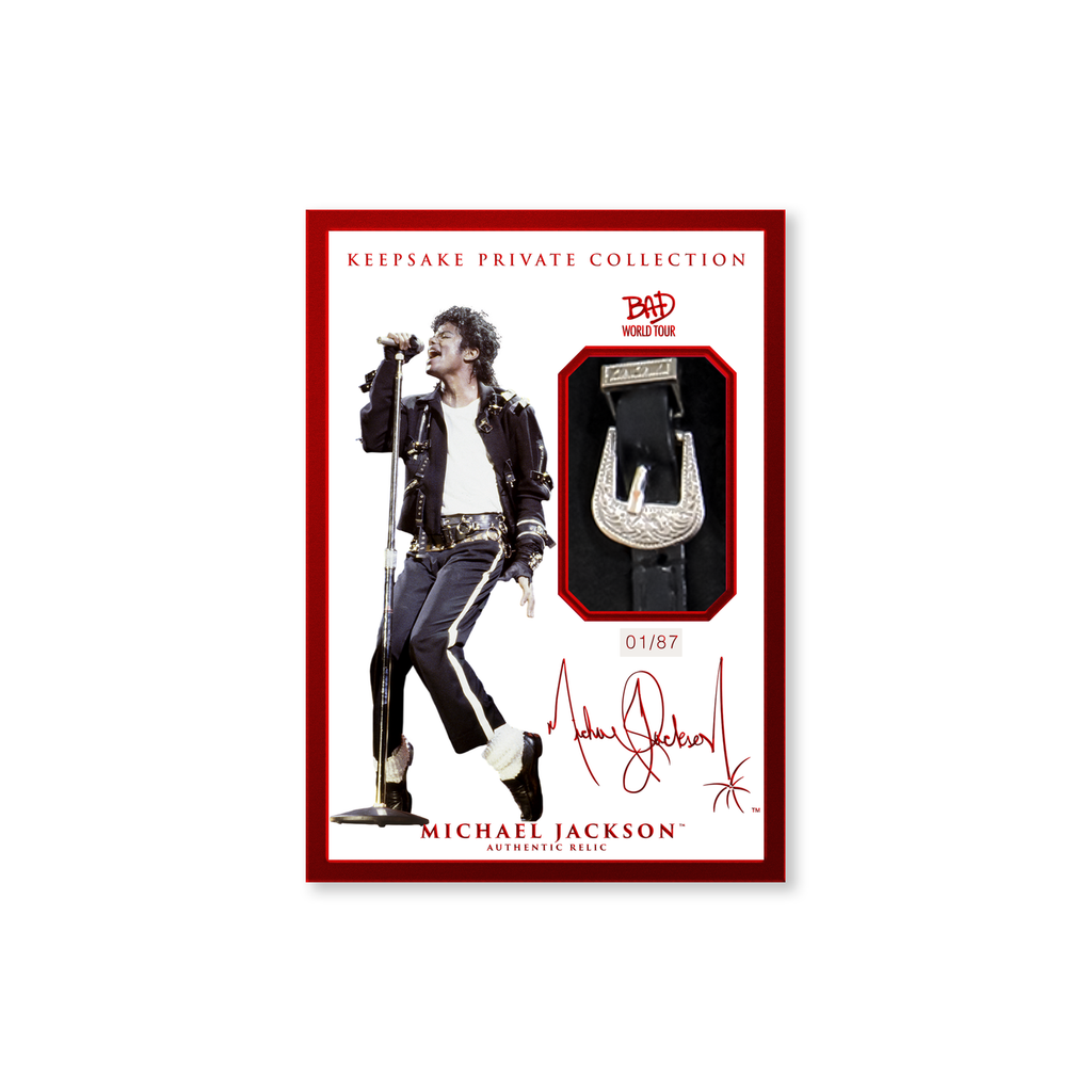 Michael Jackson Bad World Tour Keepsake Premiere Collection - Hobby Box