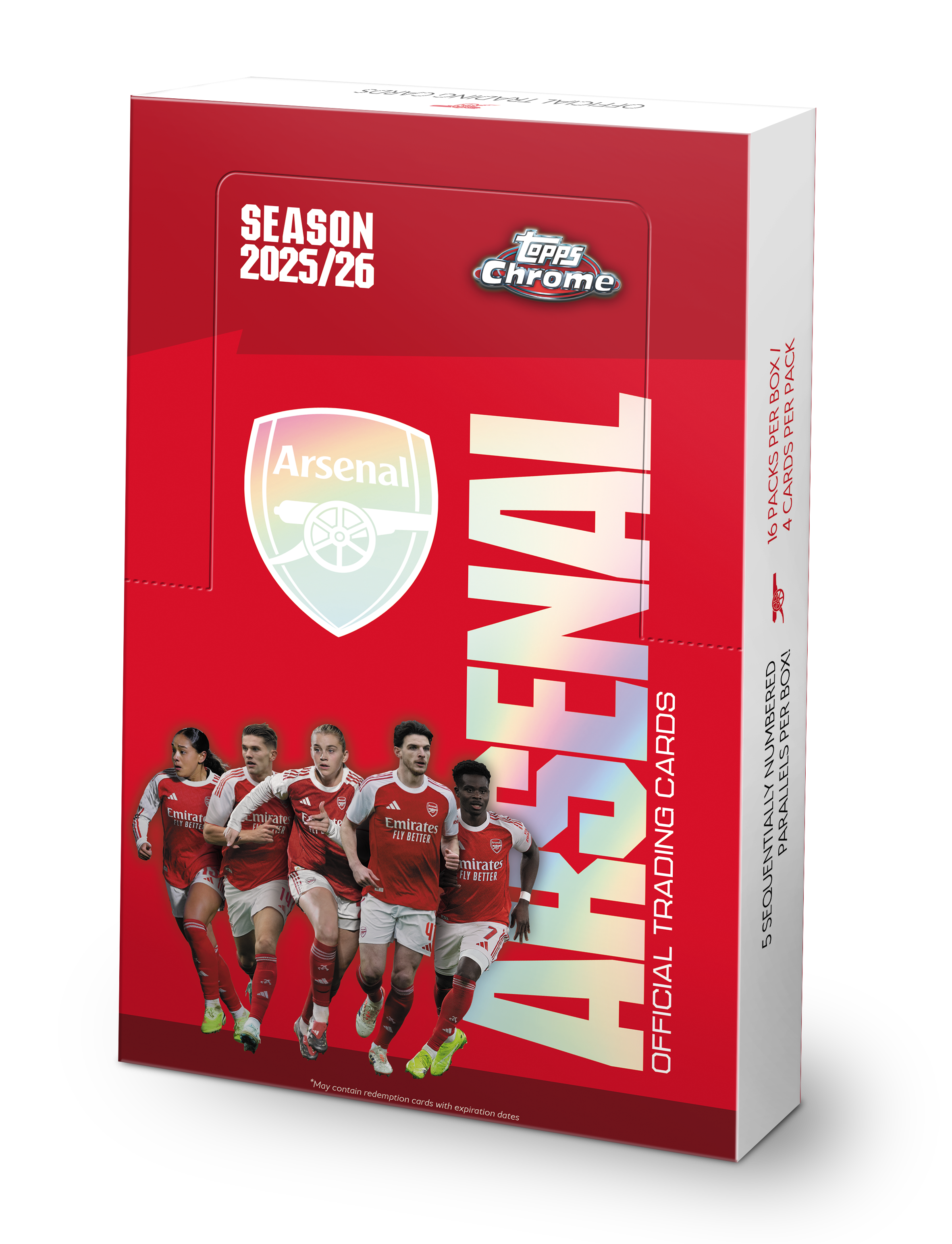 Topps Chrome® Arsenal 2025/26