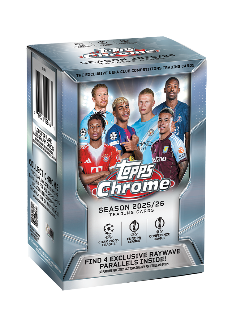 Topps Chrome® UEFA Club Competitions 2025-26 - Value Box