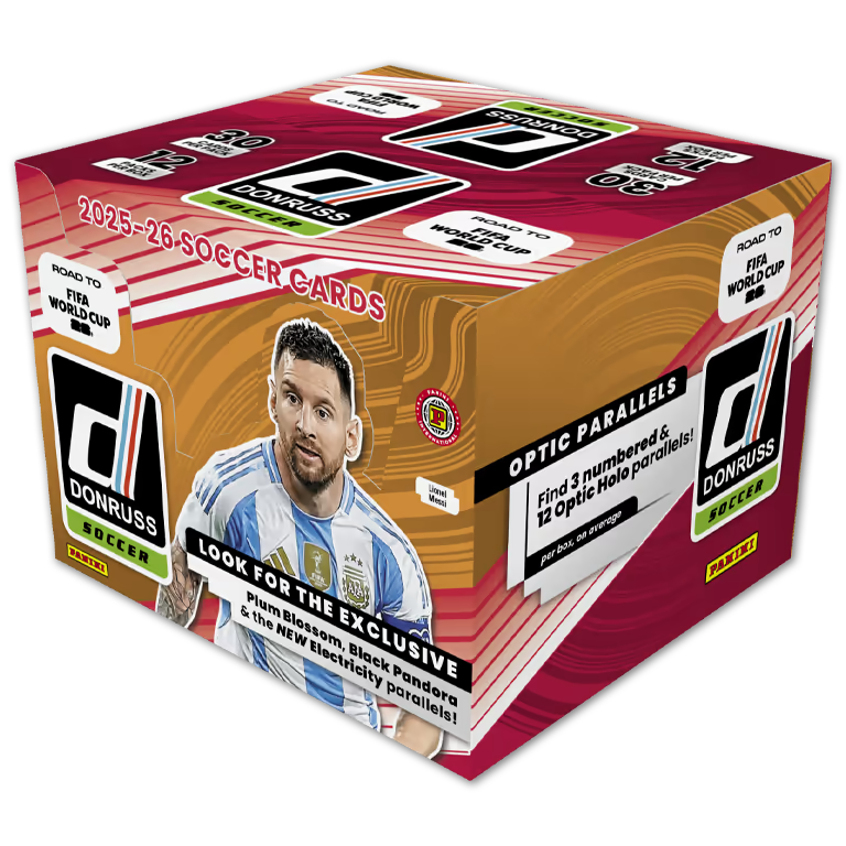 2025-26 Panini Donruss Road To FIFA World Cup International Box