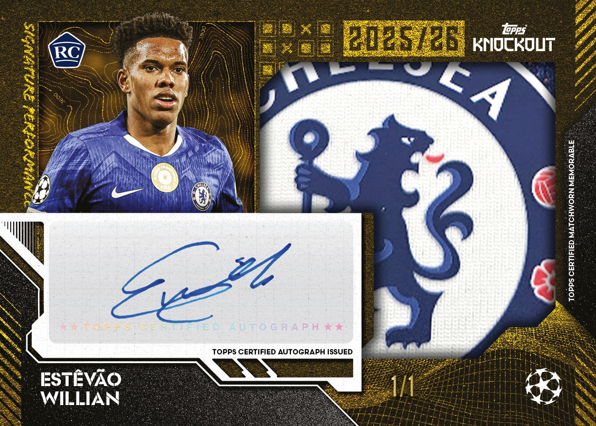 Topps UEFA Club Competitions Knockout 2025/26
