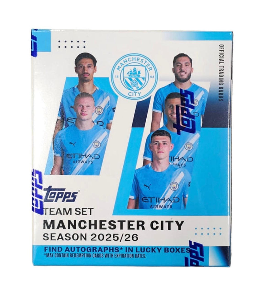 2025-26 TOPPS Manchester City Official Team Set